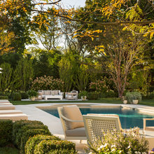 patio and pool