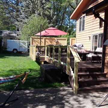 Spacious TimberTech Deck by Roselle, IL Deck Designer, Archadeck of Chicagoland