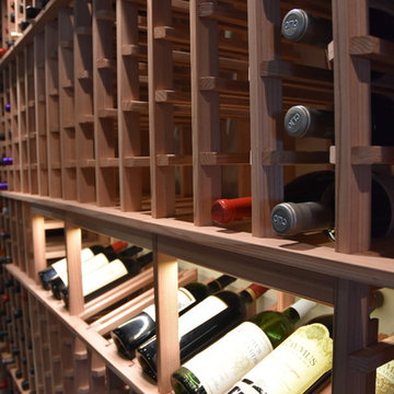 Lake San Marcos San Diego Custom Wine Cellar Wine Wall Wine Room Wine Display