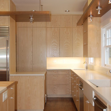 French Ash and Walnut kitchen
