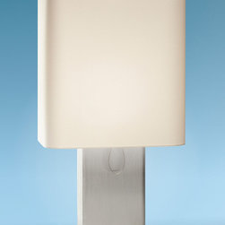 Akari | Futura Stainless Steel Table LED Lamp - Table Lamps