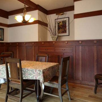 Built-In Storage Dining Room :: Craftsman Services
