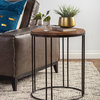 Baron Reclaimed Pine End Table by Kosas Home