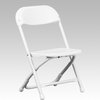 White Folding Chair Y-KID-WH-GG
