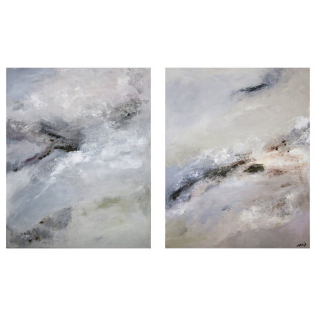 "The Broken Path" 48In X 30In Abstracts By Mavis