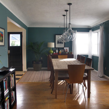 Heather and Greg's dining room