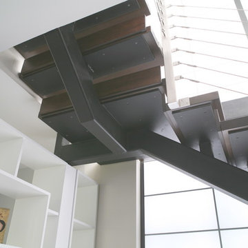 Open Riser Stairs