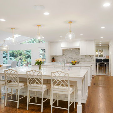 S. Columbine Court - White on White Kitchen