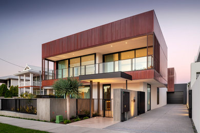 Inspiration for a modern exterior in Perth.