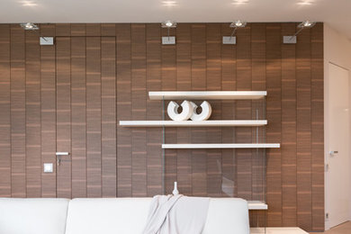 Example of a trendy living room design in Other