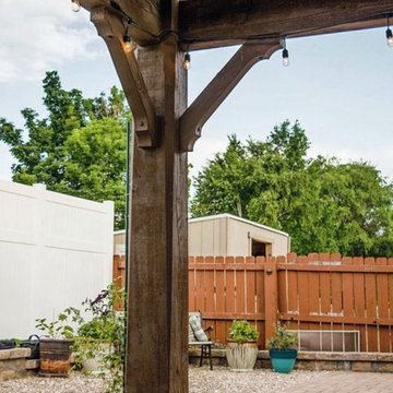 Stunning Surprise on Massive 8 Post Pergola