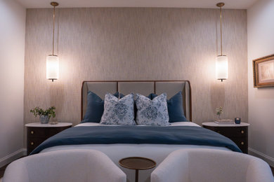 Inspiration for a bedroom remodel in San Diego
