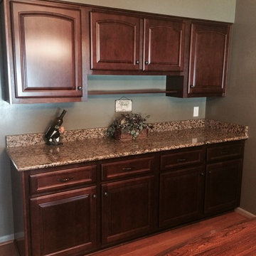 Cabinet refacing after