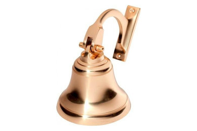 Ship Bell - Polished Brass - 100mm