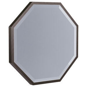 Calter Elongated Octagon Wall Mirror Contemporary Wall Mirrors