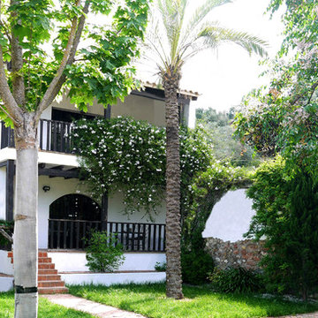 Jardín para Cortijo Rural