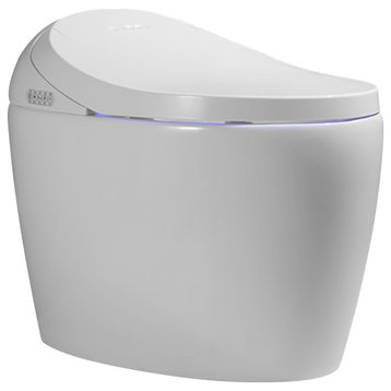 Smart One-Piece Toilet & Bidet Foot Induction & Automatic Flushing with Seat
