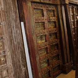 Rustic Zen Garden Doors - Front Doors