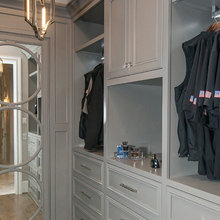 Bedroom and closets