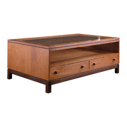 Stickley Storage Cocktail Table 7768 - Coffee Tables