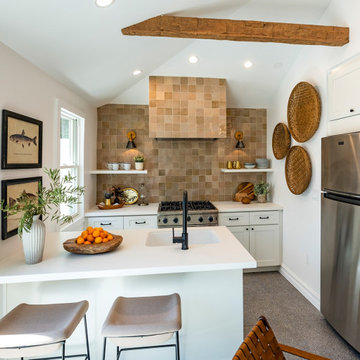 Faux Wood Beams in Additional Dwelling Unit
