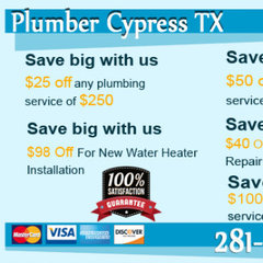 Plumber Cypress Texas