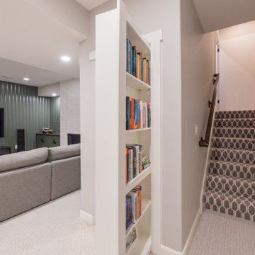 Family-Friendly Basement Remodel with Custom Features