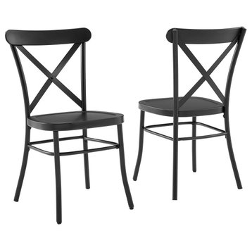 Camille Metal Chair, Set of 2