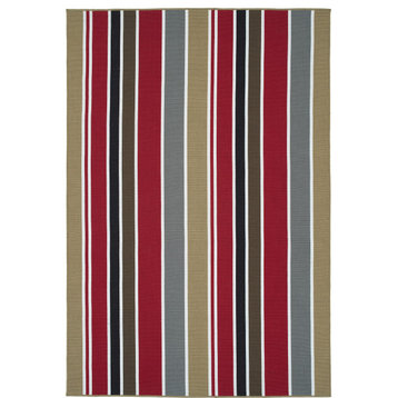 VOA05 Rug Red, 5'x7'6"