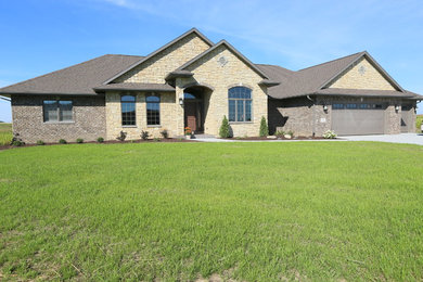 Example of an exterior home design in Other