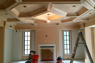 Stain Grade Coffered Ceilings