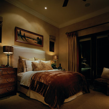 Serena® Motorized Shades for the Bedroom.
