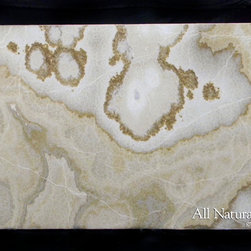 All Natural Stone - Honey Onyx Slab - Kitchen Countertops