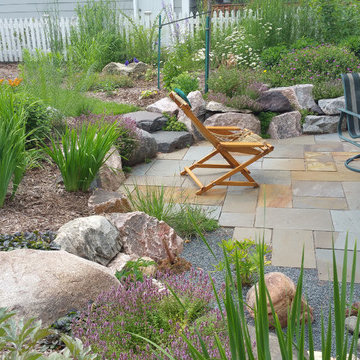 St Paul Patio with Native Plantings