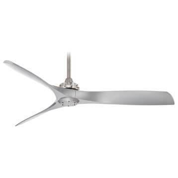 Minka Aire Aviation Brushed Nickel 60" Ceiling Fan