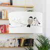 Willow Tit Songbird Lampshade, Large