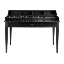 Larsson Carbon Black Desk - Desks And Hutches