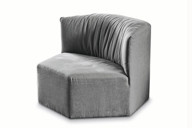 ZANETTE: MAUI armchair and pouf