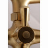 Kingston Brass KS266 Vintage Wall Mounted Clawfoot Tub Filler - Brushed Brass