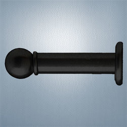 Wrought Iron Post Drapery Tieback - Window Treatment Accessories