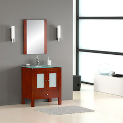 30" Contemporary Bathroom Vanity - Bathroom Vanities And Sink Consoles
