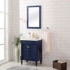 24" Blue Sink Vanity