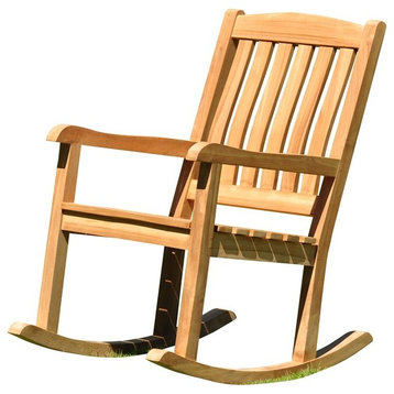 Outdoor Teak Rocker Chair Devon