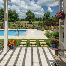 Pool Layout With Fence