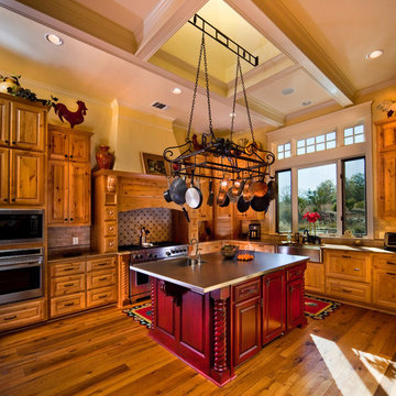 Hill Country Classic Farmhouse Kitchen