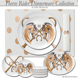 Horse Rider Dinnerware Collection - Dinnerware Sets