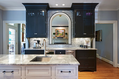 Kitchen - transitional kitchen idea in Other
