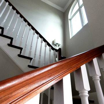 Conventional stair with flared bottom - Naples