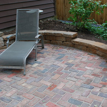 Reclaimed Brick Patio