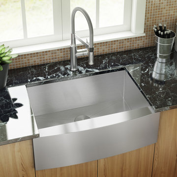 KH-3021F FARMHOUSE STAINLESS STEEL KITCHEN SINK